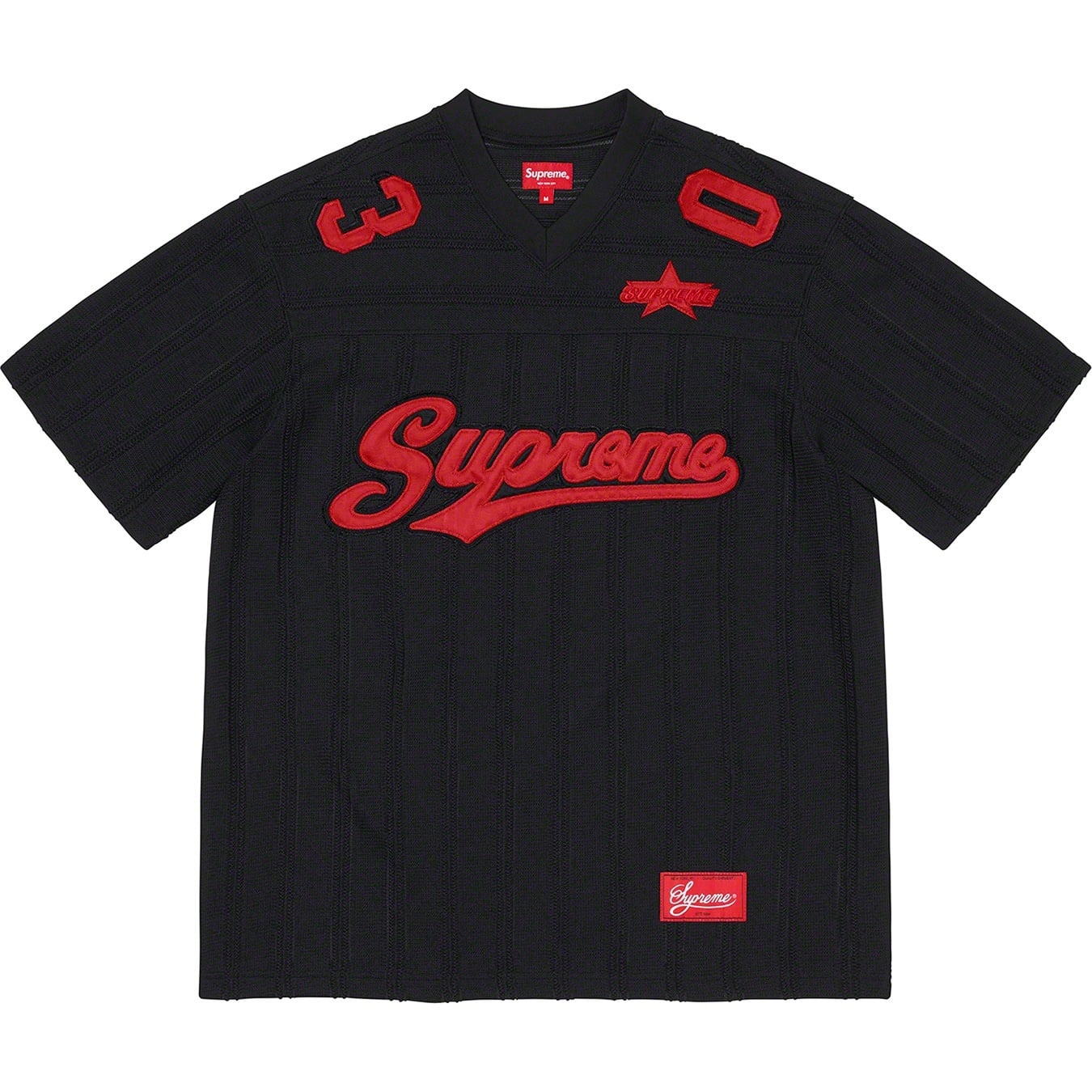 Mesh Stripe Football Jersey view 11
